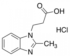 3-(2-Methyl-1H-benzo[d]imidazol-1-yl)propanoic Acid Hydrochloride