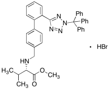 Methyl (S)-3-methyl-2-((2&rsquo;-(1-triphenylmethyltetrazol-5-yl)-biphenyl-4-yl-methyl