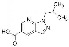 1-(2-methylpropyl)-1H-pyrazolo[3,4-b]pyridine-5-carboxylic Acid