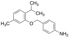 4-[5-Methyl-2-(propan-2-yl)phenoxymethyl]aniline