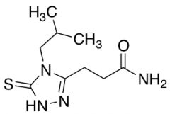 3-[4-(2-Methylpropyl)-5-sulfanyl-4H-1,2,4-triazol-3-yl]propanamide