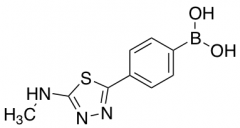 4-(5-(Methylamino)-1,3,4-thiadiazol-2-yl)phenylboronic Acid