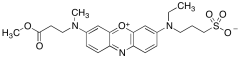 O-Methyl 3-[N-(2-Carboxyethyl)methylamino]-7-[N-ethyl(3-sulfonatopropyl)amino]phenoxazin-5