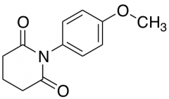 N-(4-Methoxyphenyl)glutarimide