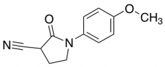 1-(4-Methoxyphenyl)-2-oxo-3-pyrrolidinecarbonitrile