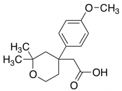 [4-(4-Methoxy-phenyl)-2,2-dimethyl-tetrahydro-pyran-4-yl]-aceticacid