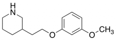 3-Methoxyphenyl2-(3-piperidinyl)ethylether