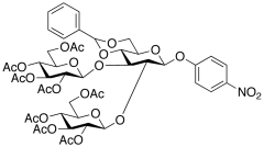 4-Nitrophenyl 4,6-Benzylidene-2,3-di-O-(2,3,4,6-tetra-O-acetyl-&beta;-D-glucopyranosyl