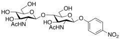 4-Nitrophenyl N,N-Diacetyl-&beta;-D-chitobioside