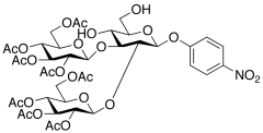 4-Nitrophenyl 2,3-Di-O-(2,3,4,6-tetra-O-acetyl-&beta;-D-glucopyranosyl)-&beta;-D-g