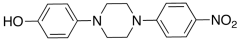 4-[4-(4-Nitrophenyl)-1-piperazinyl]phenol