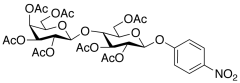 p-Nitrophenyl &beta;-D-Lactopyranoside Heptaacetate