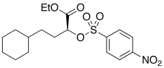 (R)-&alpha;-[[(4-Nitrophenyl)sulfonyl]oxy]cyclohexanebutanoic Acid Ethyl Ester