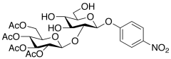 4-Nitrophenyl 2-O-(2,3,4,6-Tetra-O-acetyl-&beta;-D-glucopyranosyl)-&beta;-D-glucop