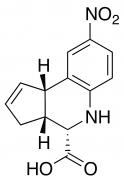 (3aR,4S,9bS)-8-Nitro-3a,4,5,9b-tetrahydro-3h-cyclopenta[c]quinoline-4-carboxylic Acid