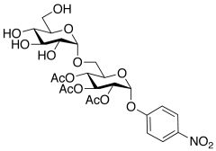 4-Nitrophenyl 2,3,4-Tri-O-acetyl-6-O-&alpha;-D-glucopyranosyl-&alpha;-D-glucopyran