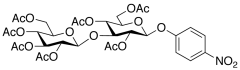 4-Nitrophenyl 2,4,6-Tri-O-acetyl-3-O-(2,3,4,6-tetra-O-acetyl -&beta;-D-glucopyranosyl)