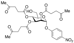 4-Nitrophenyl 2,3,4-Tri-O-levulinoyl-&alpha;-D-mannopyranoside