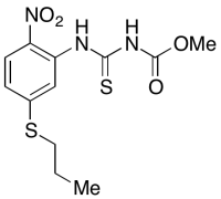 N-[[[2-Nitro-5-(propylthio)phenyl]amino]thioxomethyl]carbamic Acid Methyl Ester