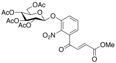 (2E)-4-[2-Nitro-3-[(2,3,4,6-tetra-O-acetyl-&beta;-D-glucopyranosyl)oxy]phenyl]-4-oxo-2