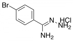 N-amino-4-bromobenzene-1-carboximidamide hydrochloride