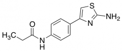 N-[4-(2-Amino-1,3-thiazol-4-yl)phenyl]propanamide