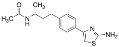 N-{4-[4-(2-Amino-1,3-thiazol-4-yl)phenyl]butan-2-yl}acetamide