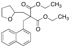 (1-Naphthalenylmethyl)[(tetrahydro-2-furanyl)methyl]-propanedioic Acid Diethyl Ester