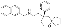 (R)-N-(Naphthalen-2-ylmethyl)-2-(9-(pyridin-2-yl)-6-oxaspiro[4.5]decan-9-yl)ethanamine