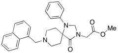 8-(1-Naphthalenylmethyl)-4-oxo-1-phenyl-1,3,8-triazaspiro[4.5]decane-3-acetic acid Methyl 