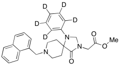 8-(1-Naphthalenylmethyl)-4-oxo-1-phenyl-1,3,8-triazaspiro[4.5]decane-3-acetic acid Methyl 