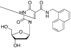 &alpha;-[(1-Naphthalenylmethyl)amino]-&alpha;-oxothymidine