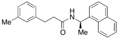 (R)-N-(1-(Naphthalen-1-yl)ethyl)-3-(m-tolyl)propanamide