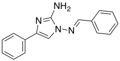 4-Phenyl-N~1~-[(1E)-phenylmethylene]-1H-imidazole-1,2-diamine