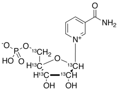 &beta;-Nicotinamide Mononucleotide-13C5