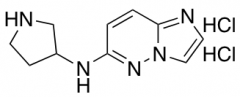 N-{Imidazo[1,2-b]pyridazin-6-yl}pyrrolidin-3-amine Dihydrochloride