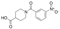 1-(3-Nitrobenzoyl)-4-Piperidinecarboxylic Acid