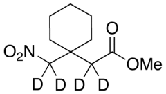 1-(Nitromethyl)cyclohexaneacetic Acid-d4 Methyl Ester