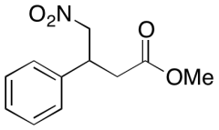 &beta;-(Nitromethyl)benzenepropanoic Acid Methyl Ester