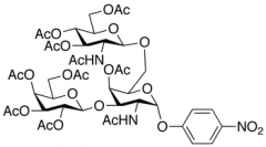 p-Nitrophenyl 2-Acetamido-4-O-acetyl-6-O-(2-acetamido-3,4,6-tri-O-acetyl-2-deoxy-&beta