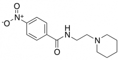 4-Nitro-N-(2-piperidinoethyl)benzenecarboxamide