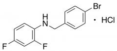 N-[(4-Bromophenyl)methyl]-2,4-difluoroaniline Hydrochloride