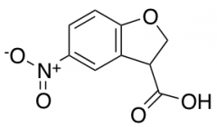 5-nitro-2,3-dihydro-1-benzofuran-3-carboxylic acid