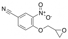 3-nitro-4-(oxiran-2-ylmethoxy)benzonitrile