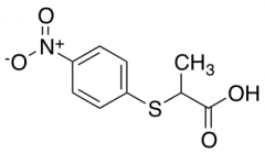 2-[(4-Nitrophenyl)sulfanyl]propanoic Acid