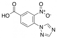 3-Nitro-4-(1H-1,2,4-triazol-1-yl)benzenecarboxylic Acid