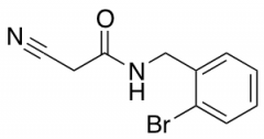 N-[(2-Bromophenyl)methyl]-2-cyanoacetamide