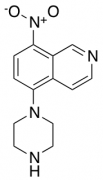 8-Nitro-5-(piperazin-1-yl)isoquinoline