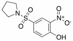 2-Nitro-4-(pyrrolidine-1-sulfonyl)phenol