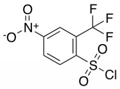 4-Nitro-2-(trifluoromethyl)benzene-1-sulfonyl chloride